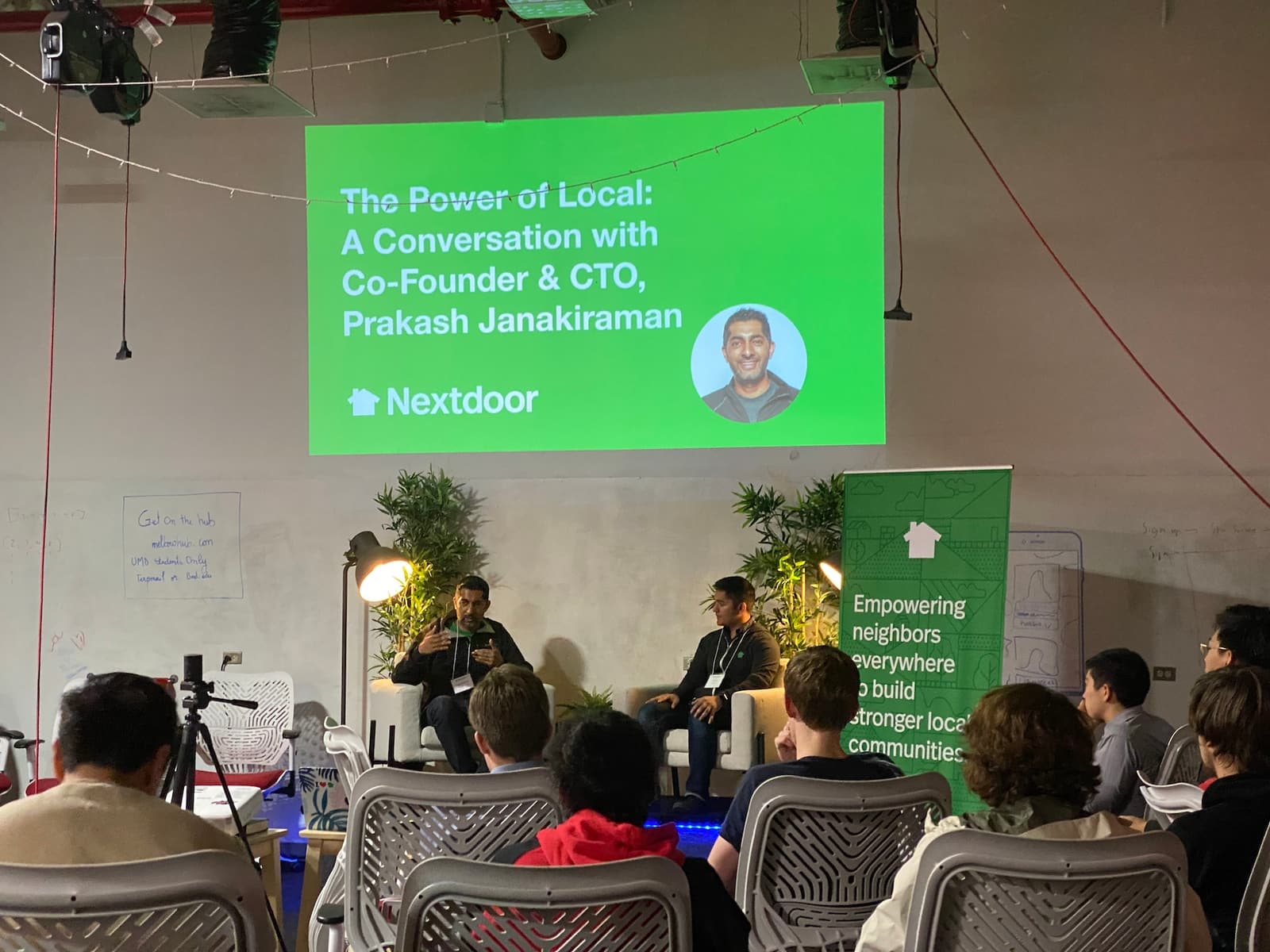 Nextdoor Founders Speaking to Shellers