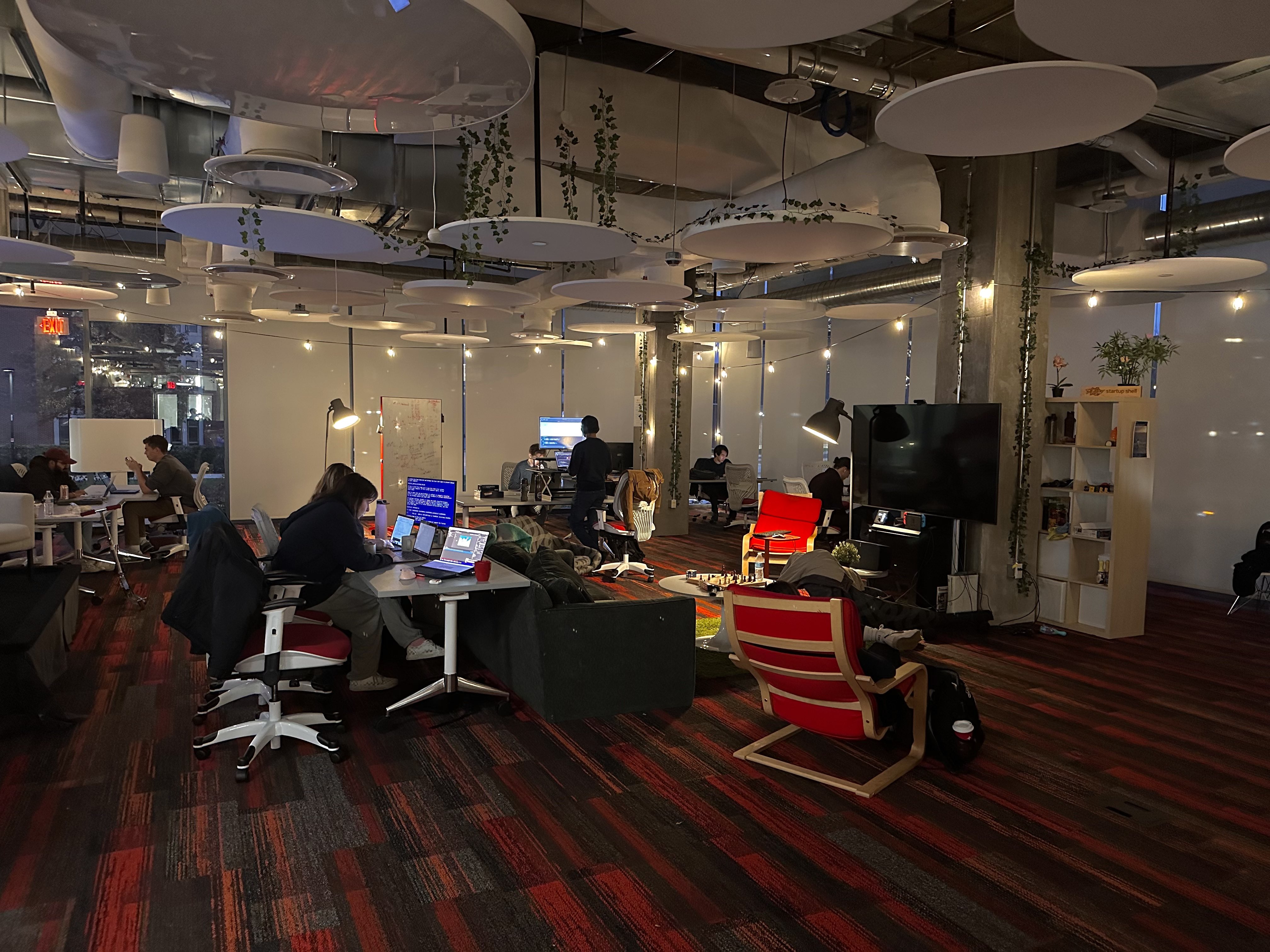 Late Night at Startup Shell