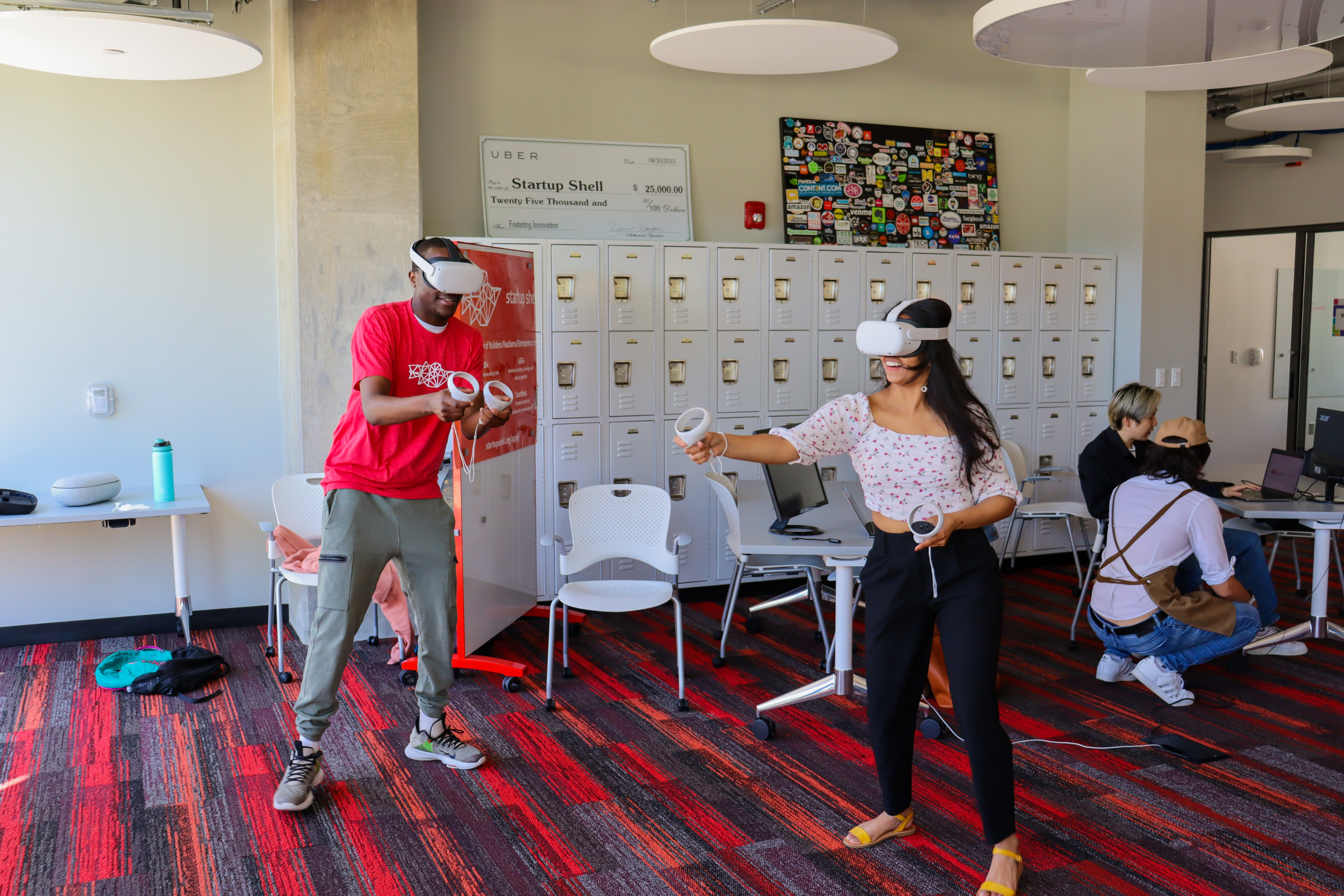 Shell Members Exploring AR/VR